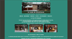 Desktop Screenshot of lacasadegalapagar.com
